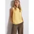 Street One Dames Top met mesh details in Geel