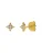 Lucardi Oorbellen ‘Stern’  goud