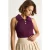 Gebreide Blouse met Knopensluiting