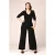 Topvintage exclusive ~ Suzan jumpsuit in zwart