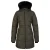Dare 2B Dames/Dames Striking III lang gewatteerd jack (Groen korstmos)