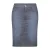 gardeur spijkerrok met krijtstreep medium blue denim
