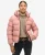 Superdry Vrouwen Sports Pufferjas met Capuchon Roze