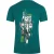 Cavalli Class Abstract Tiger Logo Groen T-shirt
