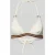 banana moon Bikini-top met vetersluiting model ‘WAKO SANTANY’