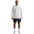 Nike Herentrui met halve rits en lange mouwen (Wit)