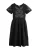 Next Jurk  ecru / zwart