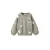 Mango Kids gebloemde sweater met borduursels – olijfgroen