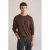 WE Fashion sweater donkerbruin