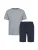 Phil & Co. Berlin Pyjama kort ‘Fashionable’  marine