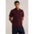 WE Fashion regular fit polo – donkerrood