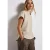 Street One Dames Linnen mix overhemd blouse in Beige
