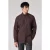 Paul Smith Mens S/c Tailored Fit Shirt Burgundy/ Borde