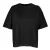 SOLS Dames/Dames Boxy Organic Oversized T-shirt (Diep zwart)
