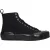 Jil Sander Zwarte Stof Hoge Sneakers