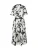 MAX&Co. Blousejurk ‘BALTA’  zwart / wit