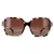 Ralph by Ralph Lauren RA5304U 6058T5 glanzend roze havana bruin gradiënt gepolariseerde zonnebril