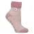 Dames Knuffelige Fluffy Slippersokken met Veer Top