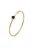 ELLI Ring  goud / zwart