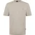 Boss Strak zittend T-shirt voor heren met minimalistisch logo (Beige)