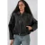 Oversized Faux Leder Jas met Riem