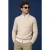 McGregor Cable Crew Neck Sweater Stone