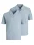 JACK & JONES Shirt ‘Bluriley’  lichtblauw
