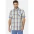 Babista regular geruit casual overhemd groen