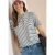 Shirt met korte mouwen, capuchon en glitter