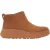 FitFlop Damesmode: enkellaarsjes met platte zool van suède (Tan)