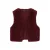 Like Flo gilet – donkerrood