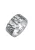KUZZOI Ring  zwart / zilver