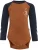 Hummel Rompertje/body ‘Ceasar’  donkerblauw / karamel / wit