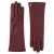 Roeckl Vingerhandschoenen ‘MOSKAU’  bordeaux / wijnrood / karmijnrood / donkerrood