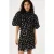 Fabienne Chapot Lila Short Skirt Black/silver