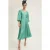 LK Bennett Dr Lola Blossom Dress Green