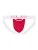 WOH Slip ‘Sexy Fun’  rood / wit
