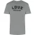 Love Moschino T-shirt Met Opvallend Logo In Grijs