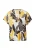 s.Oliver Blouse  ecru / donkerbruin / goudgeel