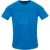 Diesel Monotone Property Of Denim Division Logo Blauw Saffier T-shirt