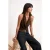 TRENDYOLMİLLA Dames Bruin Effen Mouwloos Getailleerd Blouses