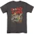 Looney Tunes Unisex T-shirt voor volwassenen ‘Saturday Mornings’ in heather-kleur (Houtskool)