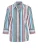Goldner Blouse  blauw / spar / zwart / wit