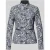 WHITE LABEL slim fit blazer in all-over look met opstaande kraag