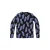 Z8 kids longsleeve Ellae donkerblauw/lichtblauw/roze
