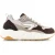 Hub  Glide coffee/mauve/off white lage sneakers dames