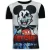 Ratchet Mickey – Digital Rhinestone T-shirt – Zwart