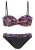 VIVANCE Bikini  lila / oranje / rood / zwart