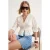 TRENDYOLMİLLA Dames Wit Effen Driekwart mouw Regular fit Blouses