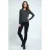 Zwarte Halfhoge Jeggings